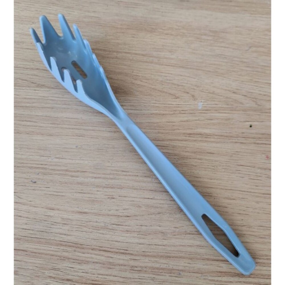 Vintage Country Blue Nylon 11.5" Spaghetti Pasta Spoon